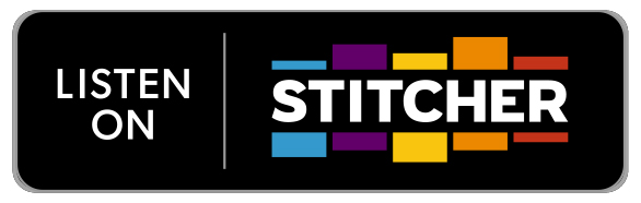 Listen on Sticher Podcasts Logo