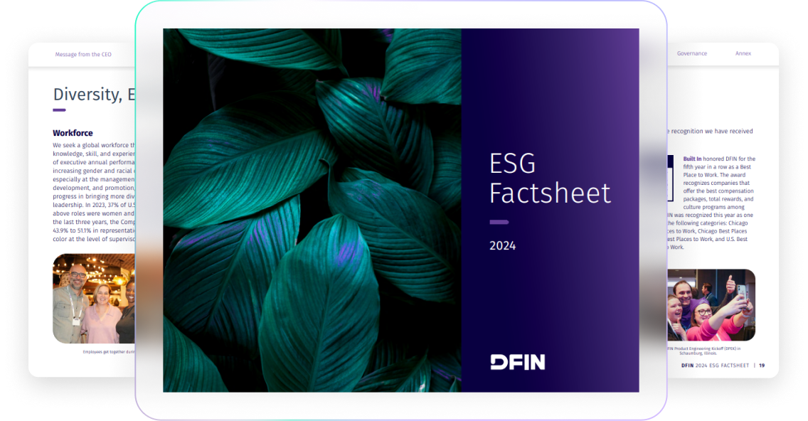 ESG Factsheet
