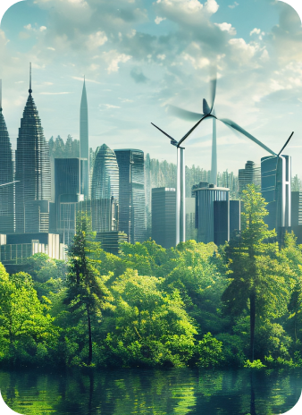 a green sustainable city