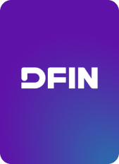 Dfin logo