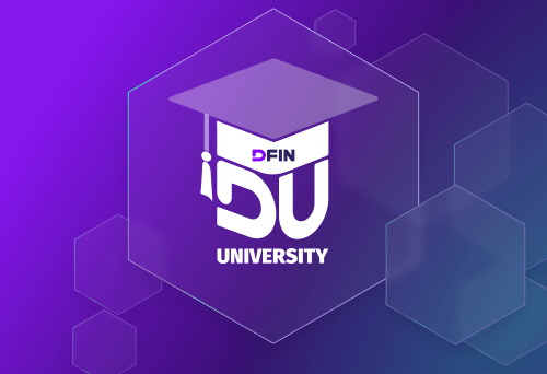 Dfin U logo