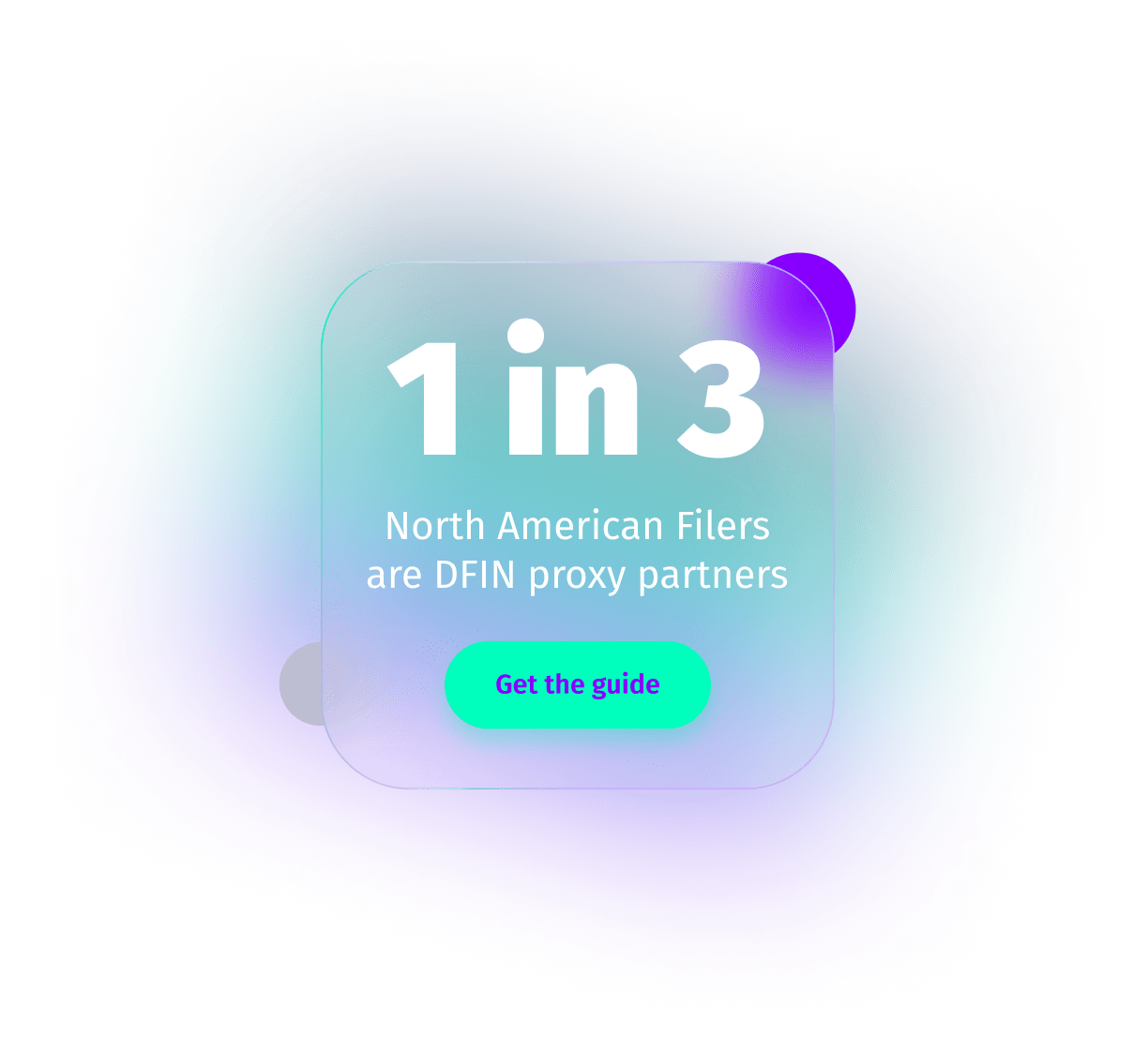 1 in 3 North America Filers