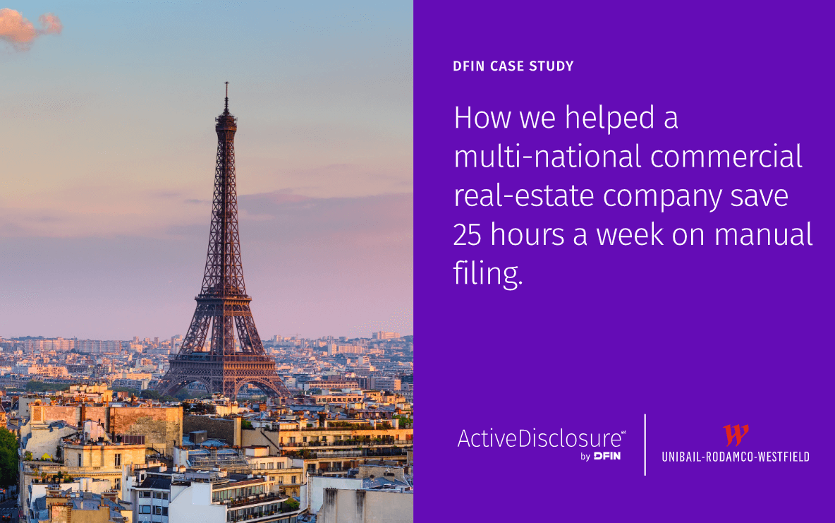 How We Helped a Multi-national Commercial Real-estate Company Save 25 Hours a Week on Manual Filing