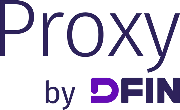 Proxy by DFIN