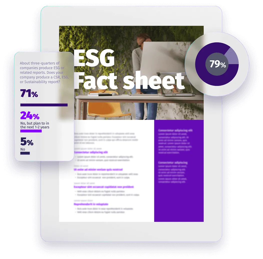 ESG Fact Sheet Tablet