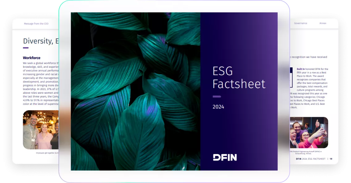 ESG Factsheet